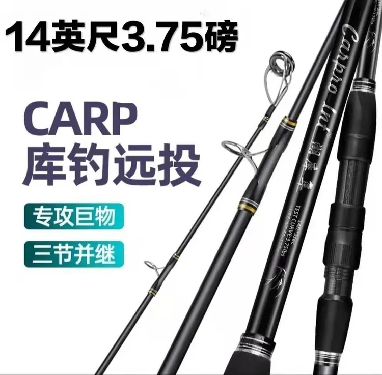14尺4.25米3.75磅欧鲤竿并继竿Carproint欧钓抛竿远投竿