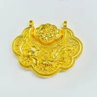 足金饰品/荷花锦鲤锁包/2.46/1B121313-2.46/j