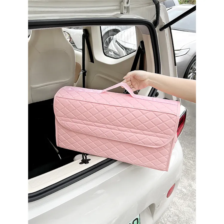 24款五菱宏光mini马卡龙第三代后备箱收纳箱miniev储物盒内饰布置