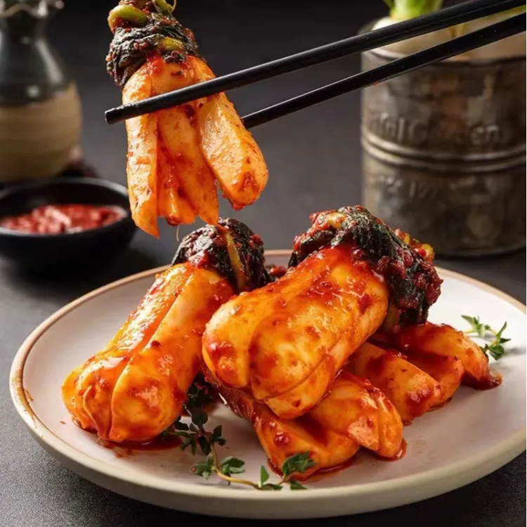 恩妮地窖青年萝卜延边朝鲜族美食泡菜450g*2袋