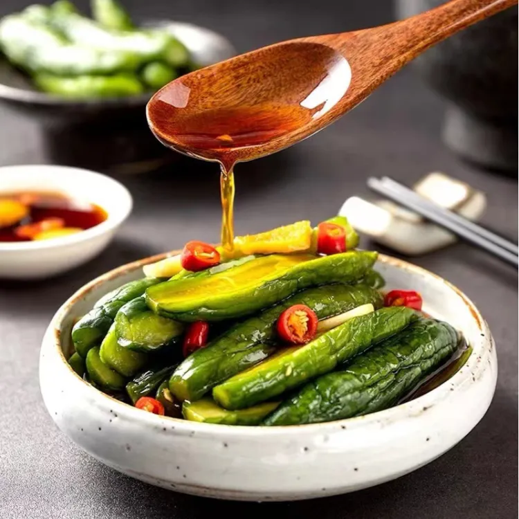 【二狗专属】恩妮酸甜小黄瓜泡菜地窖腌黄瓜酱菜300g*3袋