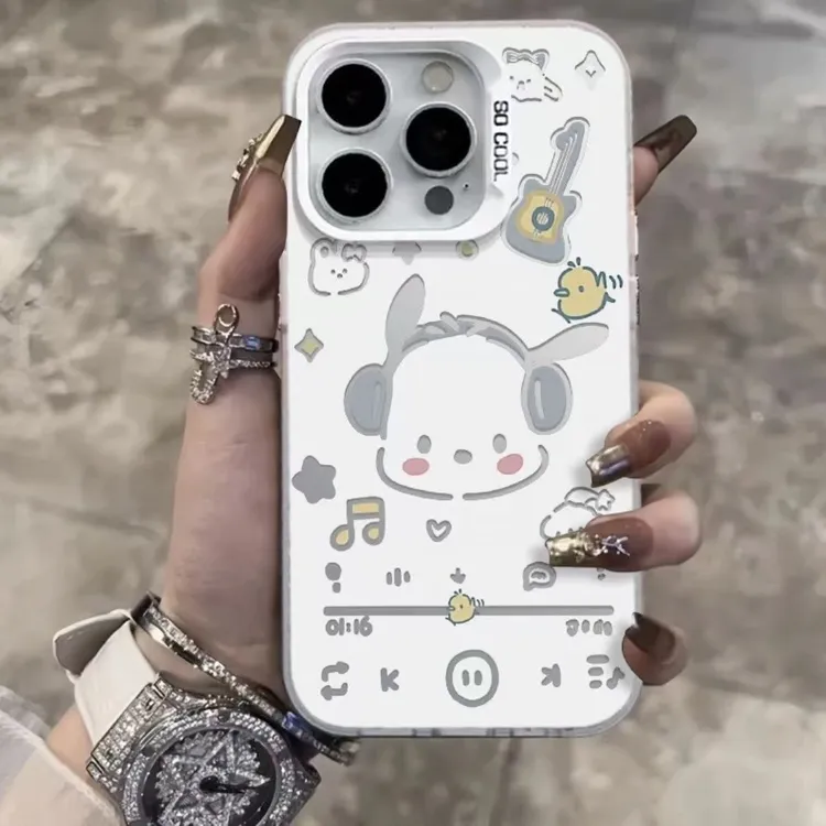 耳机帕恰狗适用iPhone15/14promax苹果13/12/11手机壳xR防摔7/8p