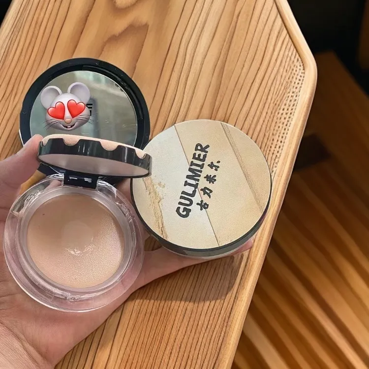 GULIMIER古丽米尔亮肤细腻遮瑕湿粉持久不卡粉蜂蜜油asalmy一个