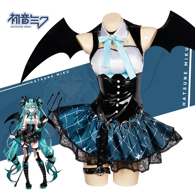 小浣熊cosplay浣熊市初音洛天依Cos服扮演服女二次元扮演服套装