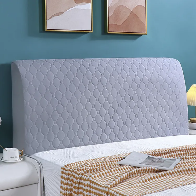 骋益现代简约床头罩全包加厚软包防尘罩木床通用