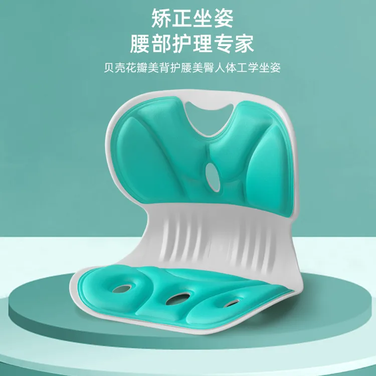 人体工学坐垫椅办公室靠垫坐姿椅学生人体工学护腰坐姿椅