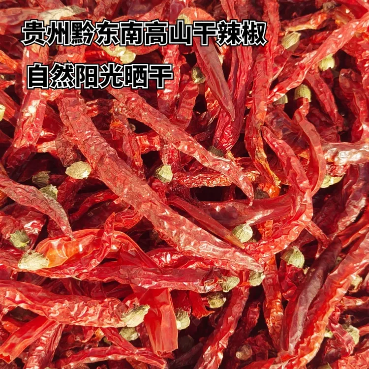 贵州黔东南黎从榕高山本地干辣椒