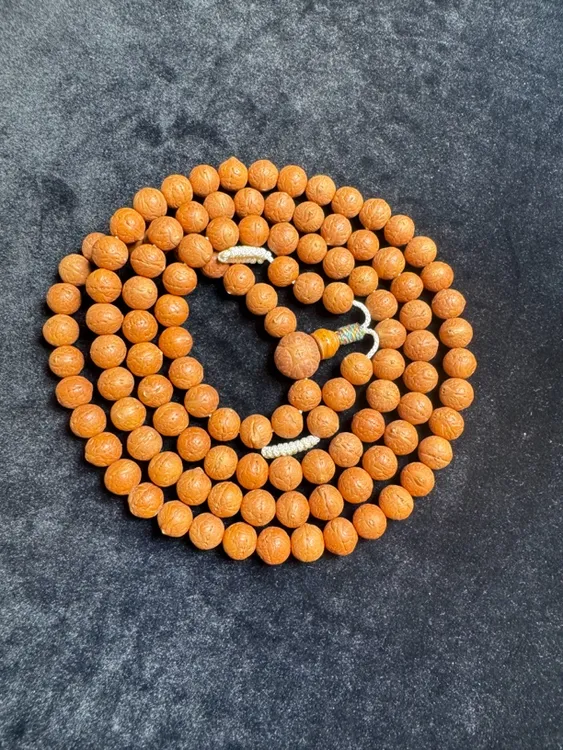 尼泊尔凤眼菩提11mm手持108文玩好物