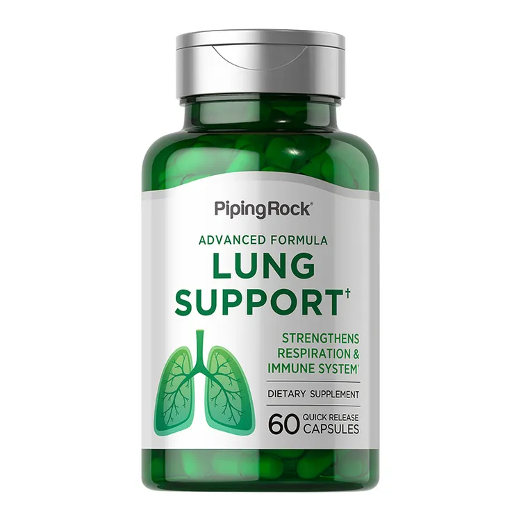 【清肺养肺】PipingRock朴诺 槲皮素维C清肺胶囊 60粒/瓶 润肺缓咳