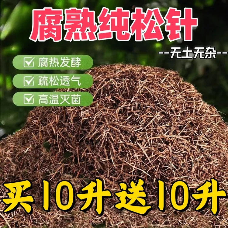 【人工精选落叶松-高端升级】无土纯松针落叶松腐叶通用型酸性营养