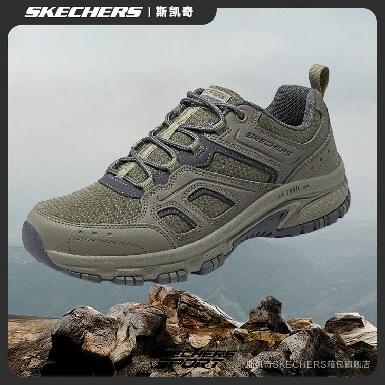 Skechers斯凯奇夏季户外运动跑鞋减震防滑徒步登山鞋老爹鞋237379