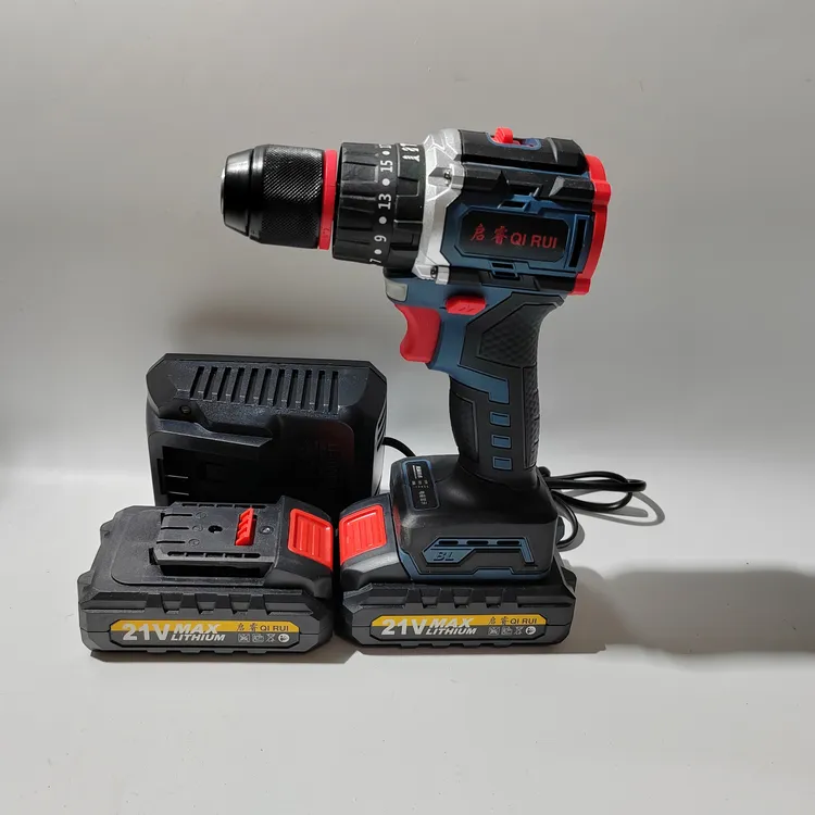 QIRUI/启睿带冲击20--65无刷锂电大钢炮手电钻两电一充