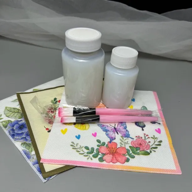 【巨划算材料包】大豆油墨纸巾、手工拼接胶，手工DIY材料