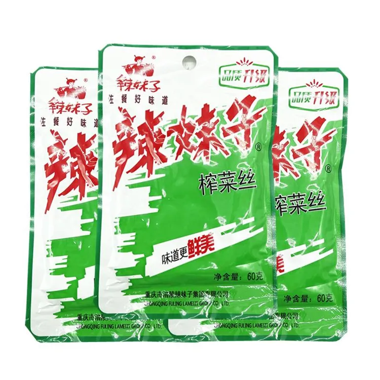 重庆涪陵辣妹子榨菜鲜脆小榨菜丝下饭菜榨菜泡菜