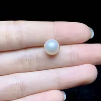 【云上好物】12  DS60372-18k金镶嵌珍珠吊坠-7mm+（JG）