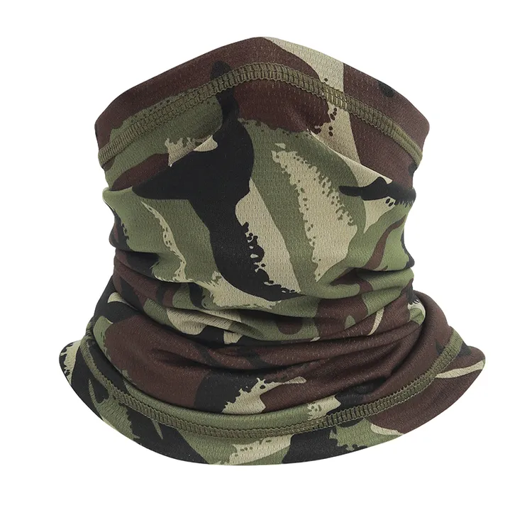 迷彩登山面罩户外战术头套男士防风防尘防晒透气速干骑行围脖脖套