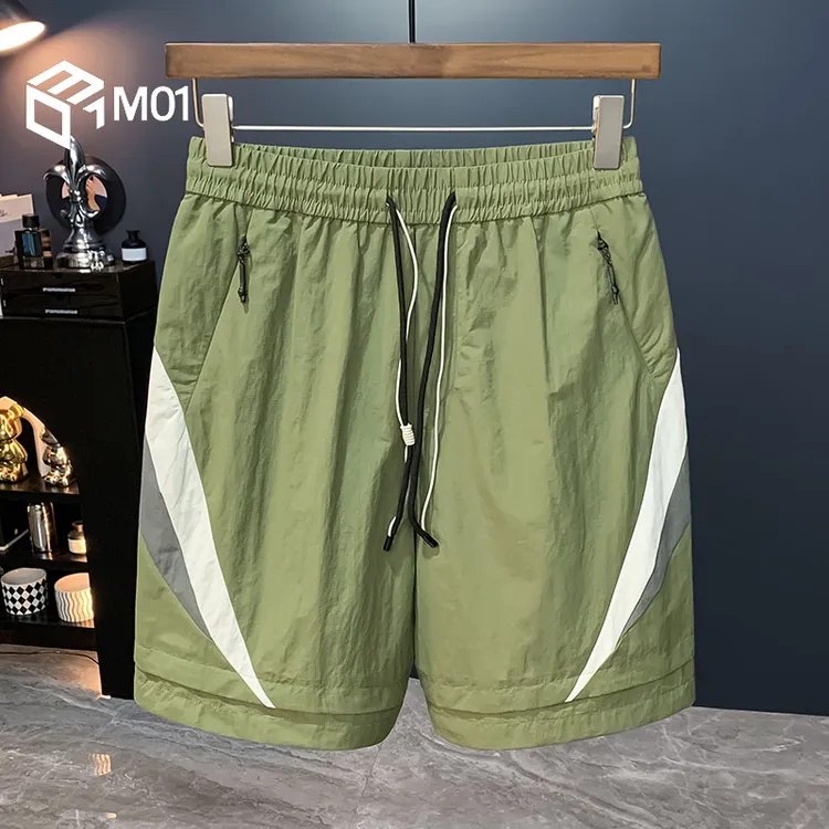 M01夏季速干宽松运动短裤男新款潮流百搭中裤舒适透气休闲五分裤