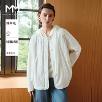 MM麦檬100羊毛休闲薄款短外套商场同款25秋冬新款5GA180931