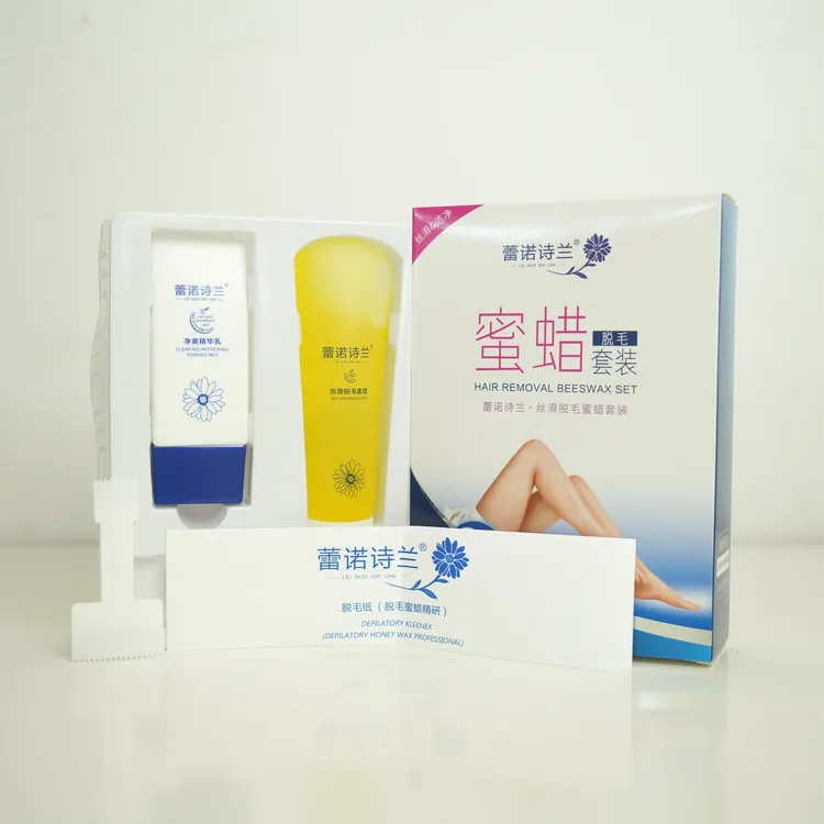 蕾诺诗兰【f】全身通用干净丝滑脱毛蜂蜜脱毛神器四件套