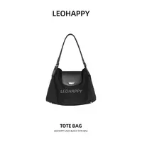LEOHAPPY【兜兜包】头层牛皮大容量高定通勤尼龙托特包