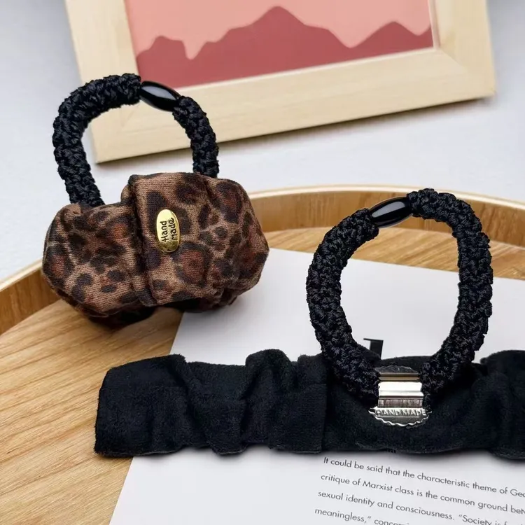 两用马尾固定原创设计新款皮筋韩国爆款秋冬劳保用品装饰网