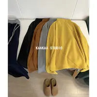 REKAYYAT“味道”韩版时尚洋气百搭舒适纯色明线设计半高领打底衫