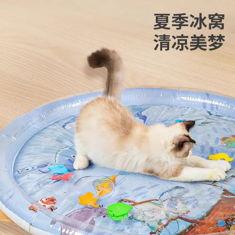 宠物水床猫咪凉席狗狗夏天睡垫拍拍水垫夏季降温凉垫冰窝注水冰垫