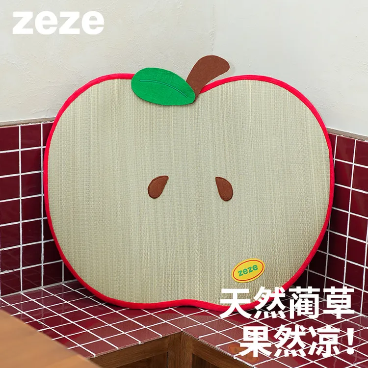zeze【巴子专属】蔺草垫子凉席猫窝凉感睡垫夏季降温宠物凉垫