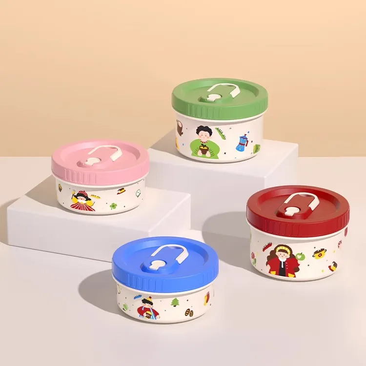 饭盒上班族可微波炉加热轻便小保鲜盒带饭餐盒带盖便当盒小清新