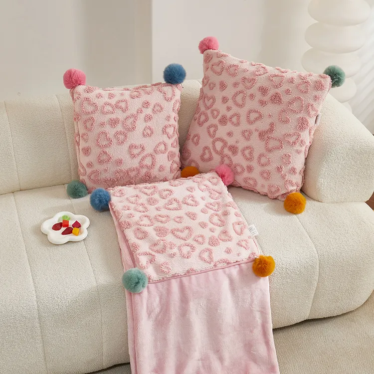 抱枕被子二合一便携可折叠多动能车载靠枕头办公室午睡毯子空调被