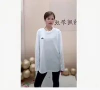 【万针刺绣】春秋新款时尚百搭休闲宽松白色圆领长袖T恤-老板娘推荐