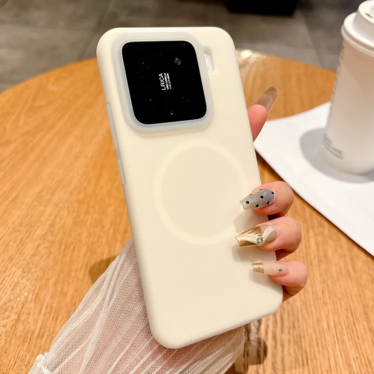适用于小米15pro手机壳小米14果冻磁吸红米k80液态硅胶红米k70pro