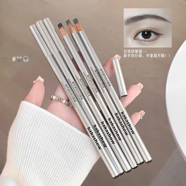 【到手两支】KAKAshow自然塑形砍刀眉笔防水防汗不脱色自然根根分明