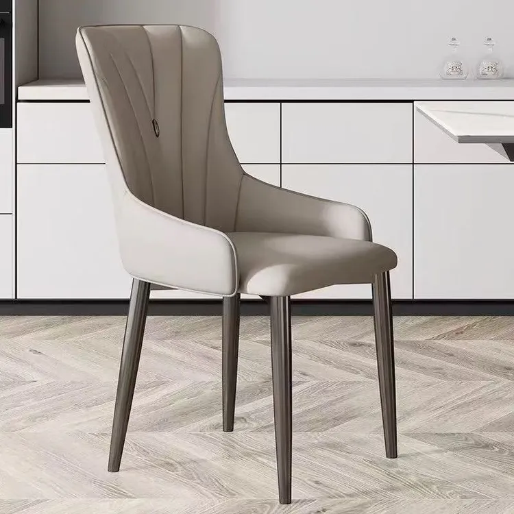 北欧麻将椅家用高级感靠背椅咖啡厅酒店洽谈椅简约靠背餐厅椅子