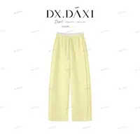 DX.DAXI【舒适派】设计感拼接卫裤