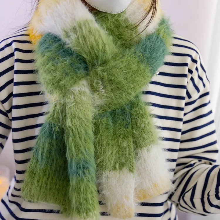 手工diy绿野仙踪围巾材料包新手编织礼物送闺蜜女友十刻雪宝秋冬