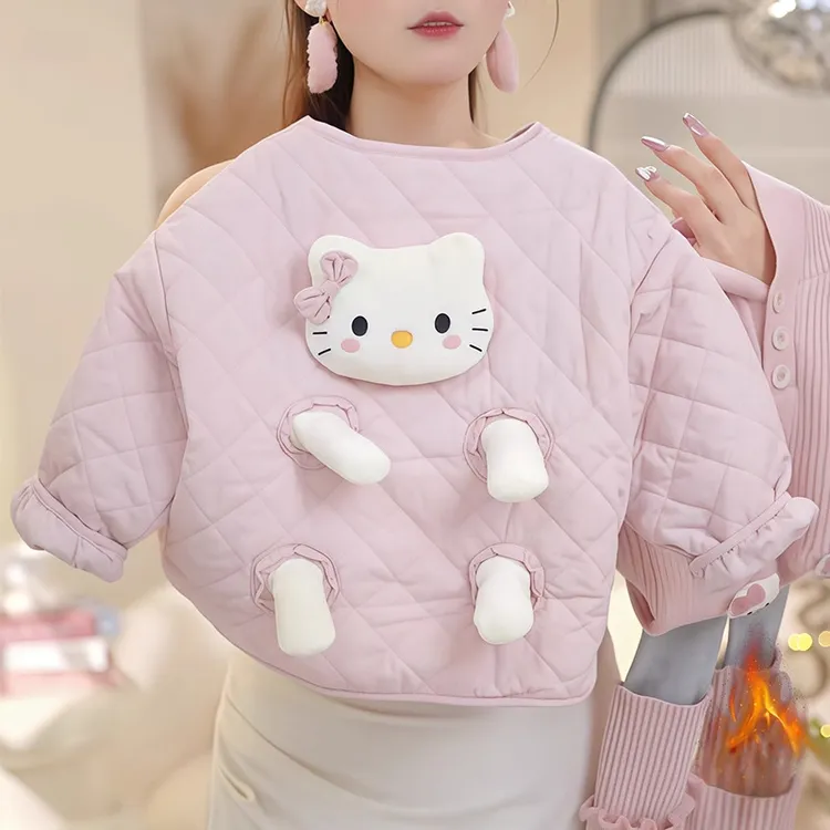 女童卡通二棉外套2025新款秋冬款加厚夹棉开衫棉服女宝深秋派克服
