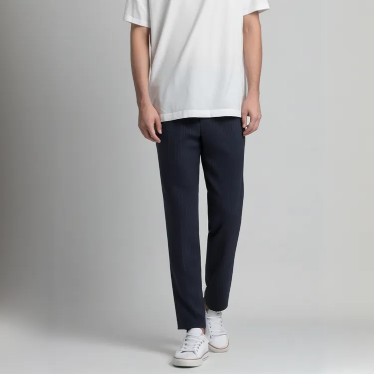 西裤男断码撤柜J1075鸟男士春秋西裤直筒中腰修身长裤36117