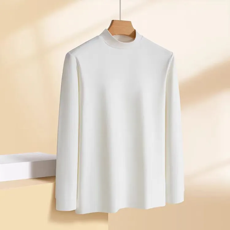 雪儿优品2025年双面德绒打底男女同款冬天里的暖宝宝半高领保暖