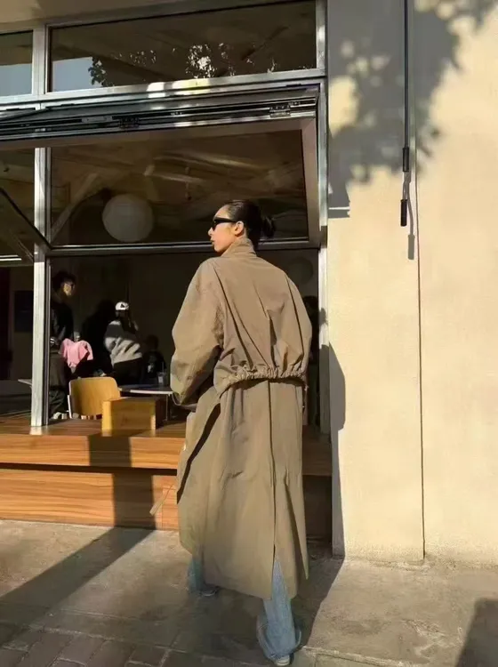 2025春季新款韩版风衣时尚