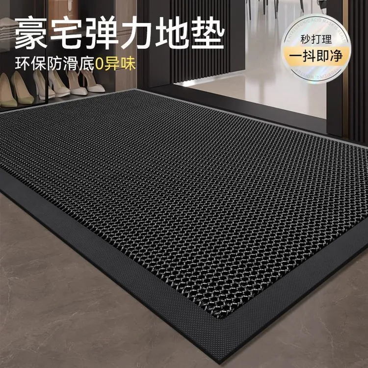 别墅入户门地垫家用大门口弹力门垫防滑脚垫进门蹭土地毯耐脏垫子