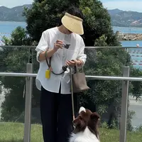 Ms.Qnn“中式盘扣”圆领盘扣高支细棉单口袋廓形衬衫上衣52T112 Q姐