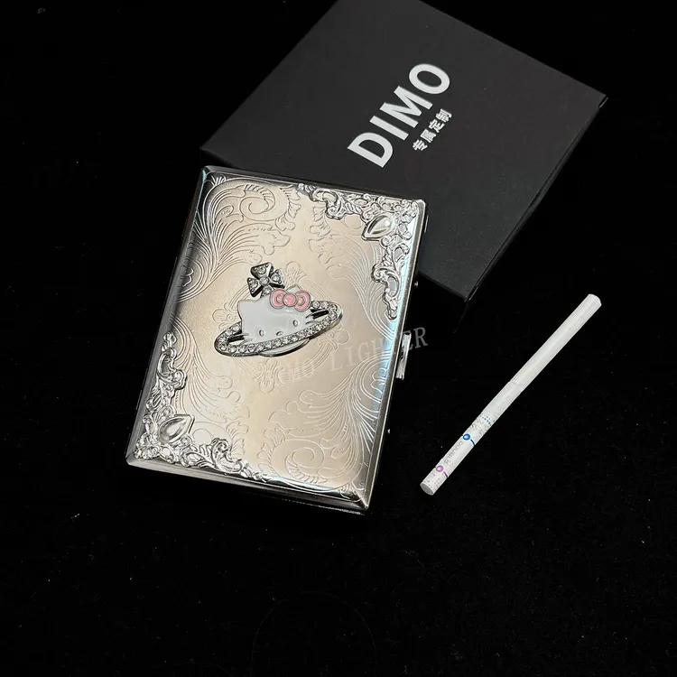 【Dimo】原创高颜值手作金属烟盒送女友情人节生日礼物烟盒高级感