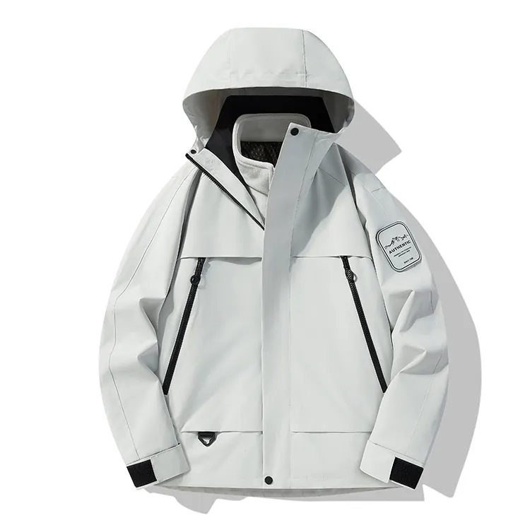 FANAN/繁安秋冬季户外防风防水可拆卸三合一情侣冲锋衣外套运动