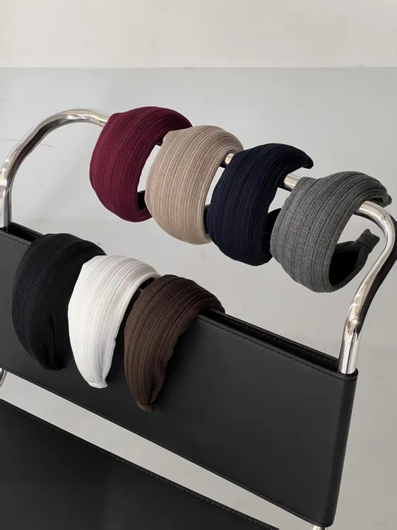 SOUL HUG 24秋冬新品 宽边+窄边氛围感发箍组合时尚简约百搭