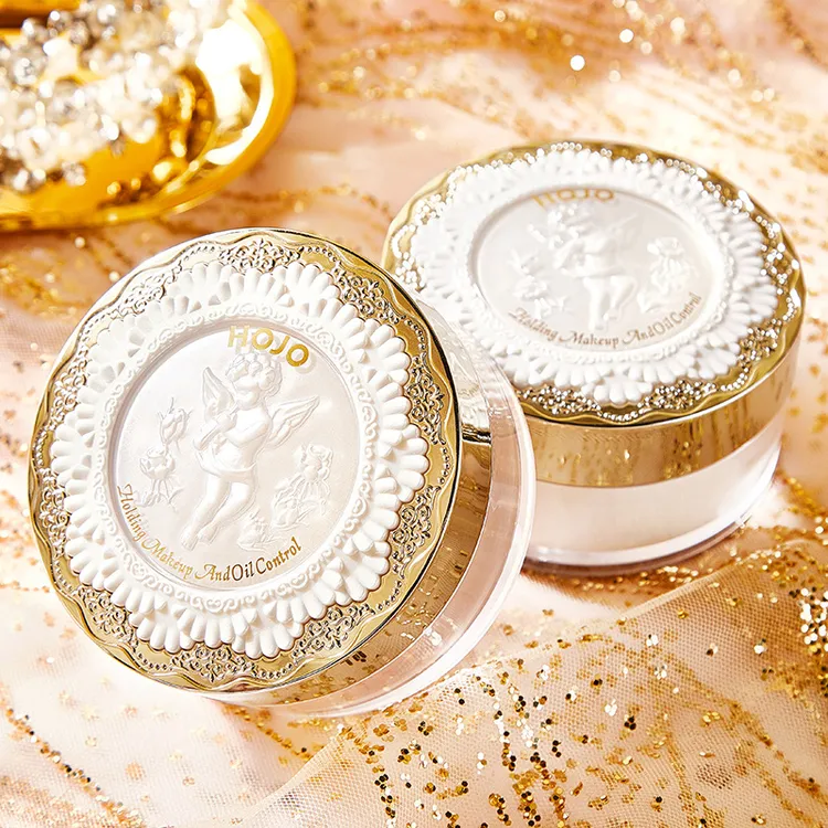 天使光感定妆蜜粉粉质细腻自然轻薄定妆服帖不易卡粉散粉