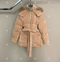 秋冬气质小香风设计师中长款羽绒服轻奢女 GS-58096
