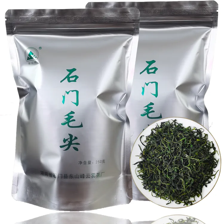 石门毛尖茶叶2025新茶东山峰明前云雾春茶高山绿茶明前毛尖浓香型