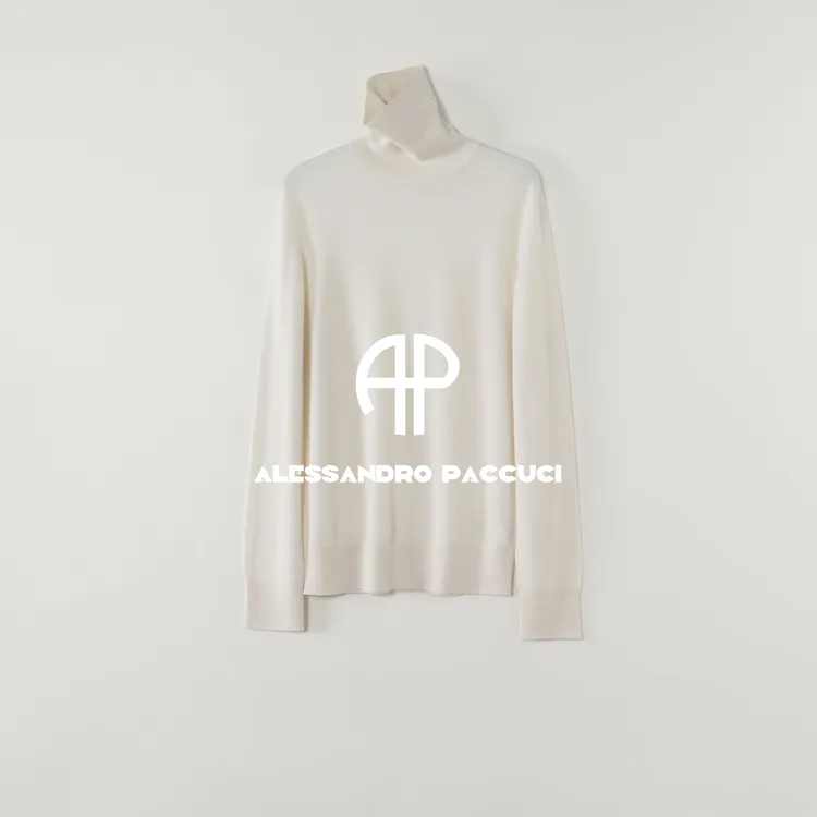 AP洛哥53250ST【云朵蛋卷】100羊绒高领多色长袖时尚休闲套头针织衫