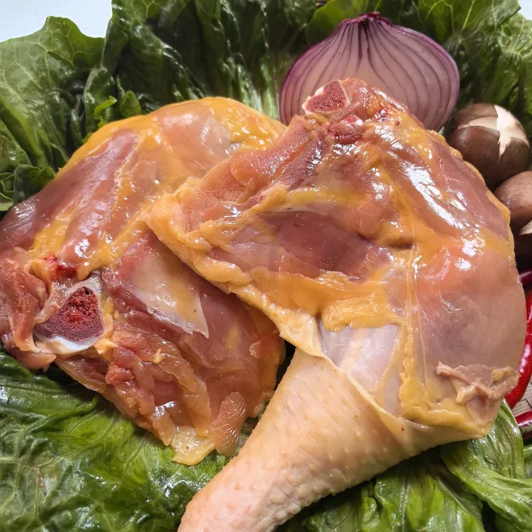 贵州散养生态鸡新鲜鸡腿顺丰发货不含冰 包冰率不含冰